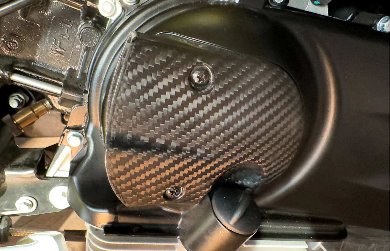 Italjet Dragster 250 Carbon Transmission Vent - 