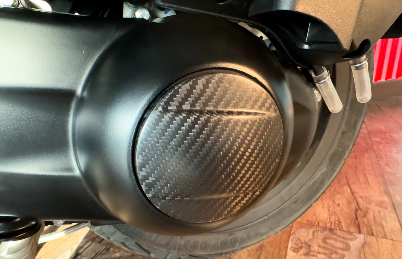 Italjet Dragster 250 Carbon Rear Transmission Cover