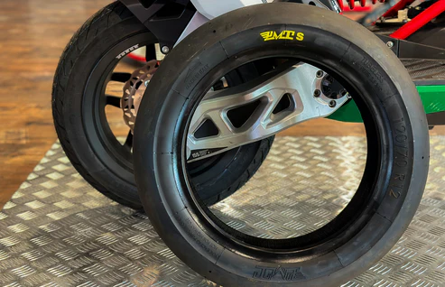 Italjet Dragster PMT 12070R12 Soft Slick Front Racing Tire - 