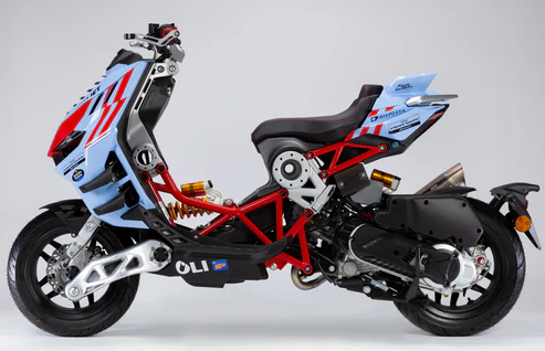 Italjet Dragster 250 Stegosaurus Rear Wing Pod - 